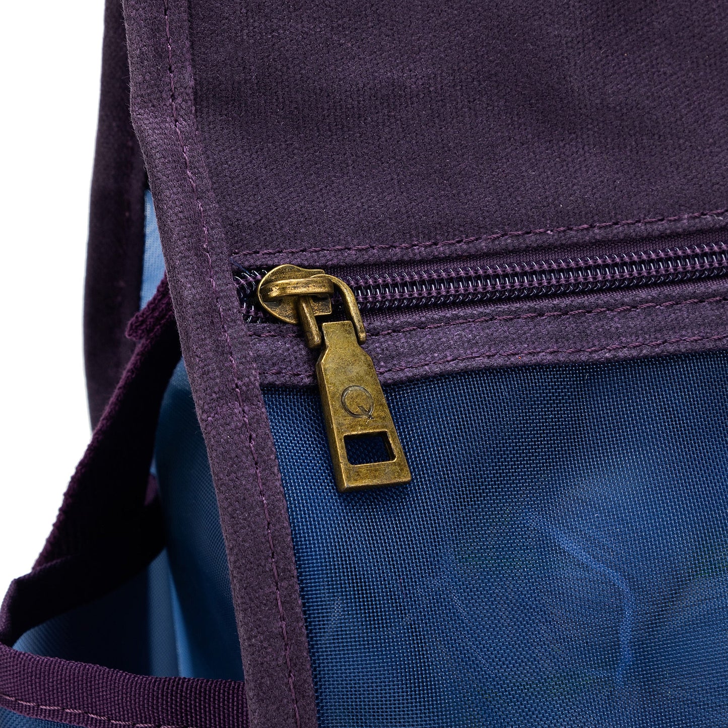 della Q Maker's Tall Mesh Tote - Purple