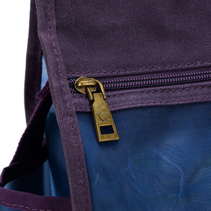 della Q Maker's Tall Mesh Tote - Purple