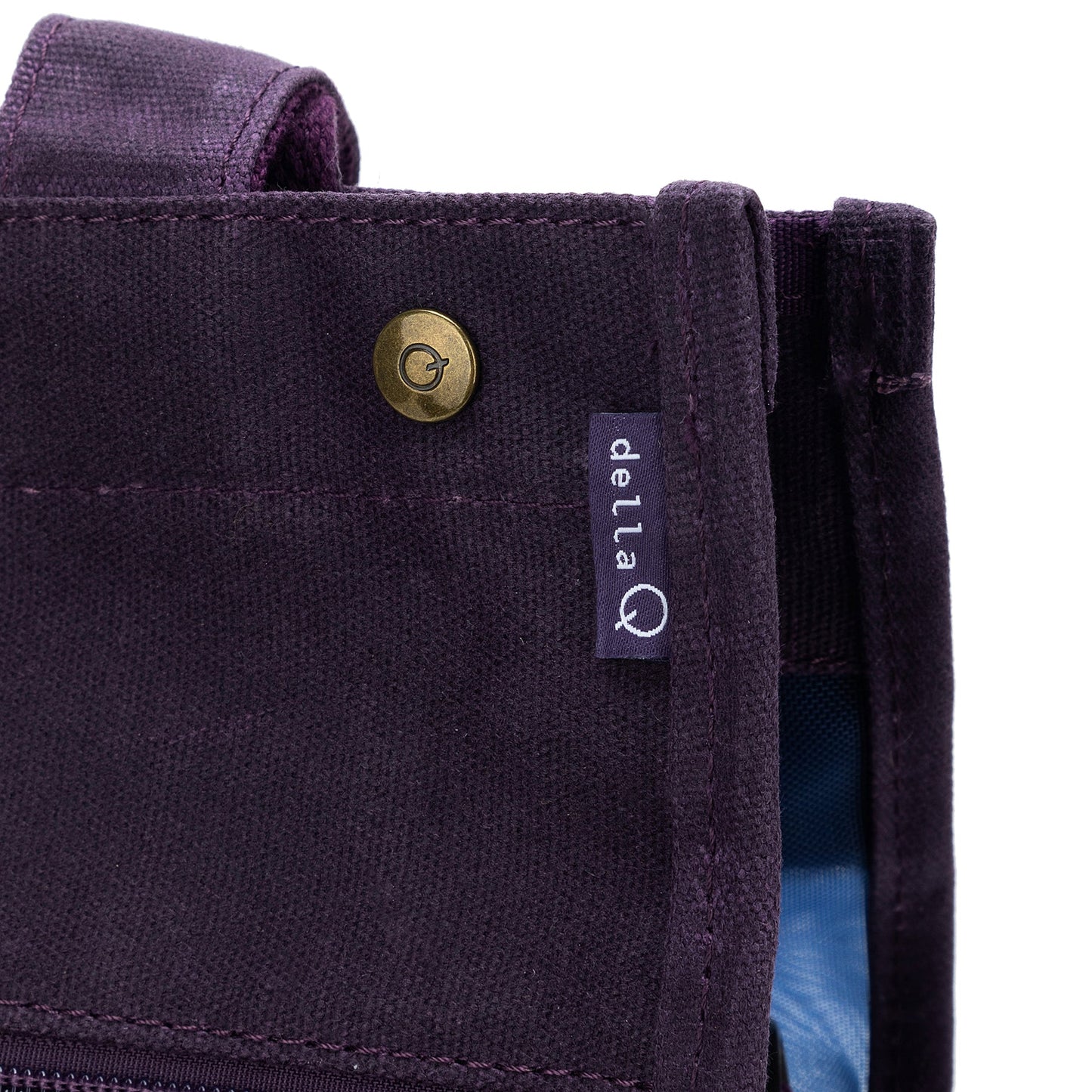 della Q Maker's Tall Mesh Tote - Purple