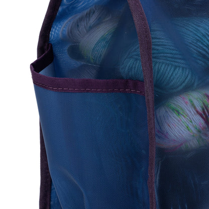 della Q Maker's Tall Mesh Tote - Purple