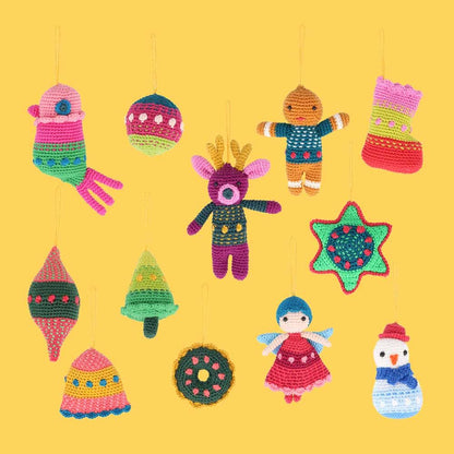 Scheepjes Christmas Tree Ornaments Kit⁰
