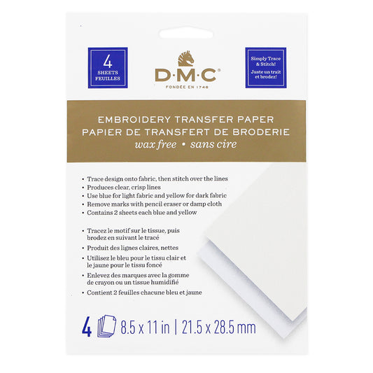 Papier de calque/transfert de broderie DMC