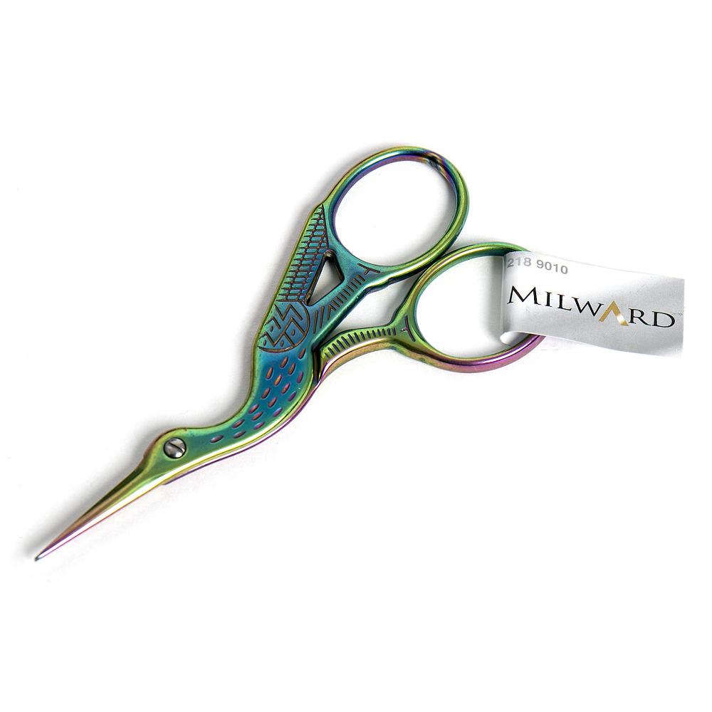 Rainbow Stork Scissors 3.5" (8.89 cm)