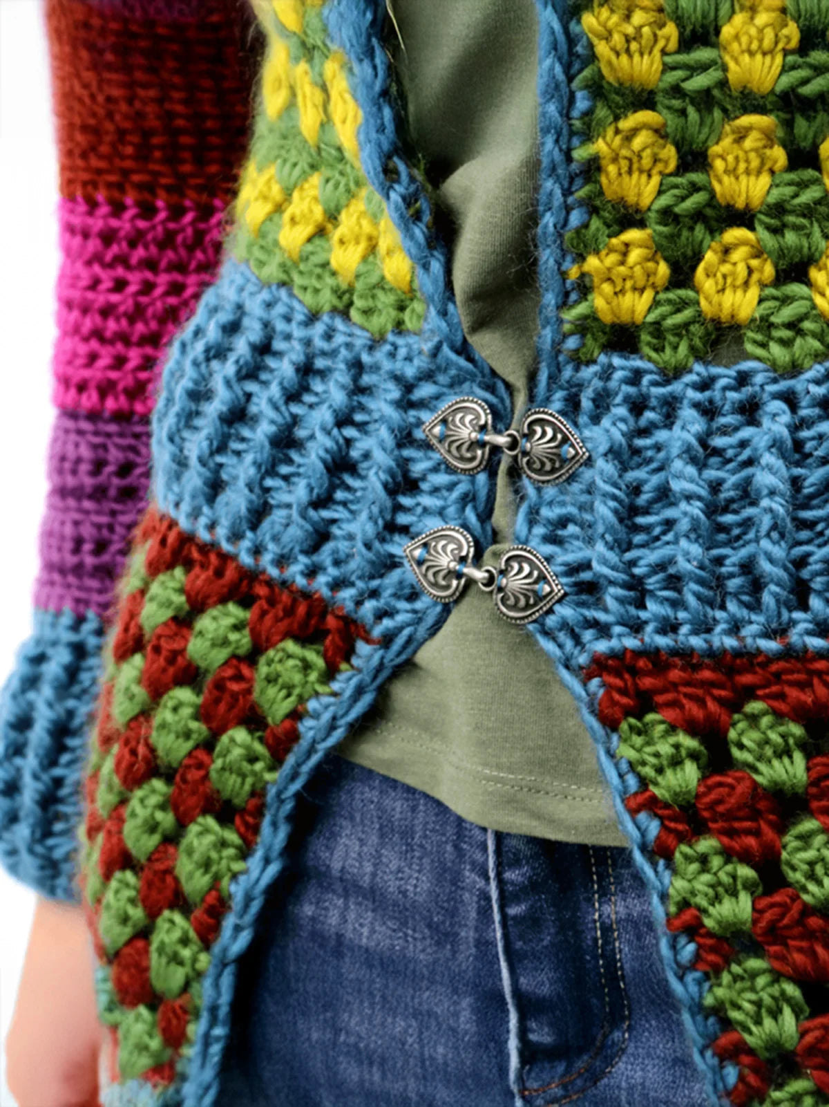 Norwegian Clasp - 5cm, brass