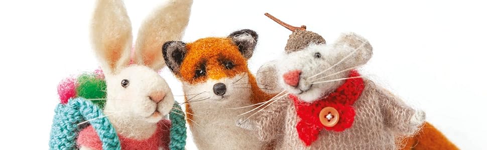 Needle Felting for Beginners: How to Sculpt with Wool, By Roz Dace & Judy Balchin