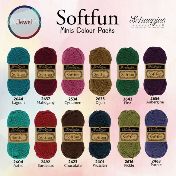 Scheepjes Softfun - Pack de couleurs
