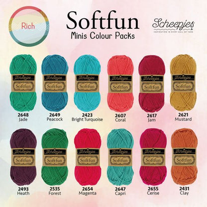 Scheepjes Softfun - Colour Pack