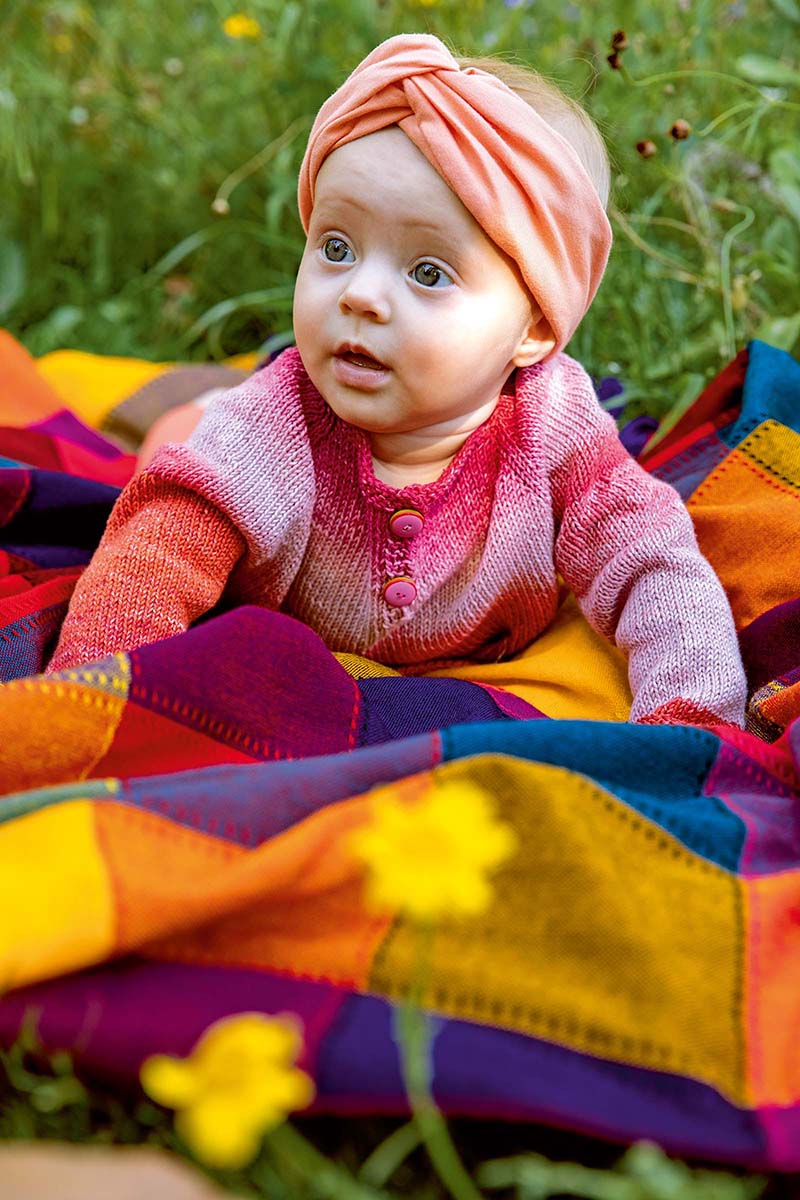Lang bébé coton couleur