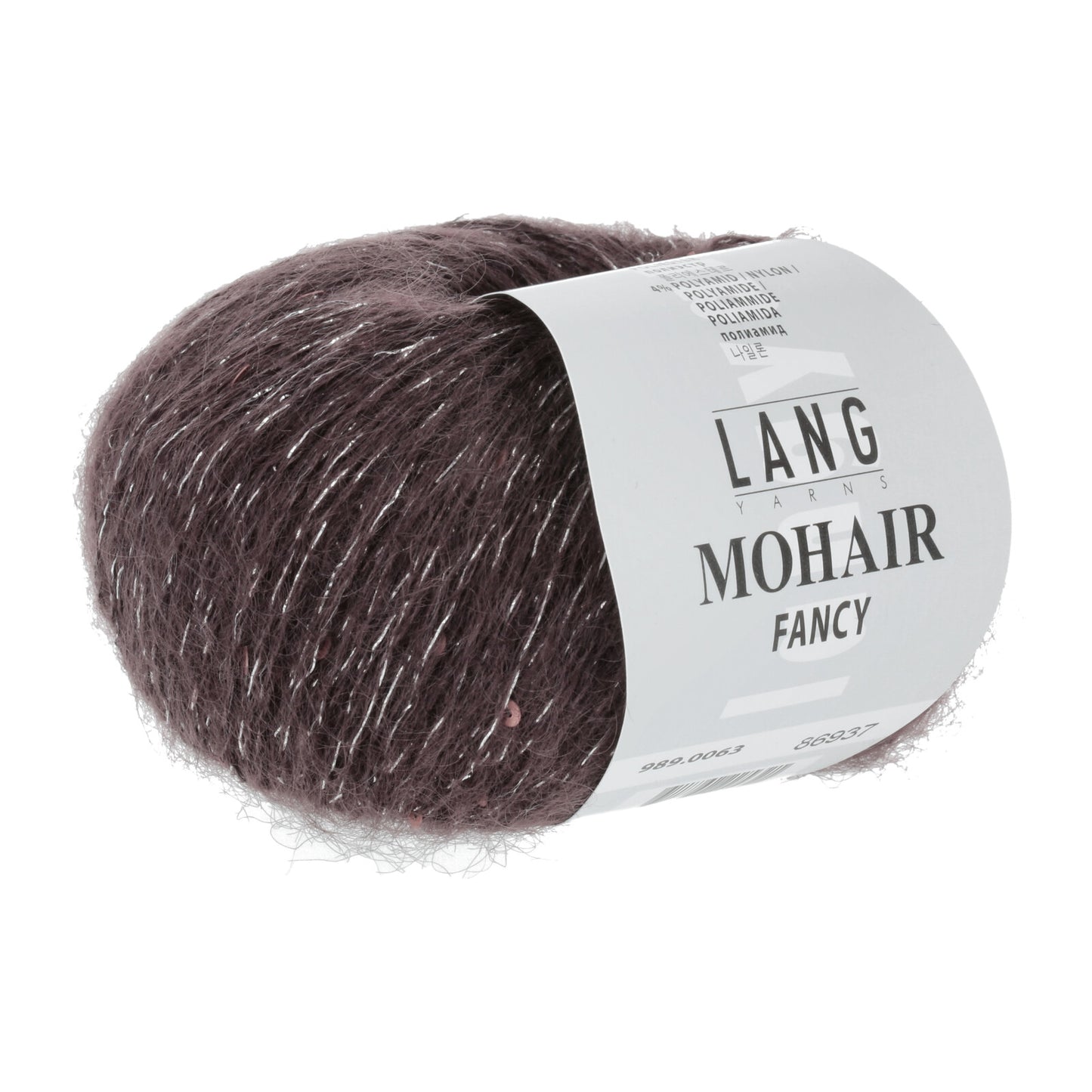Lang Mohair Fancy in Bordeaux