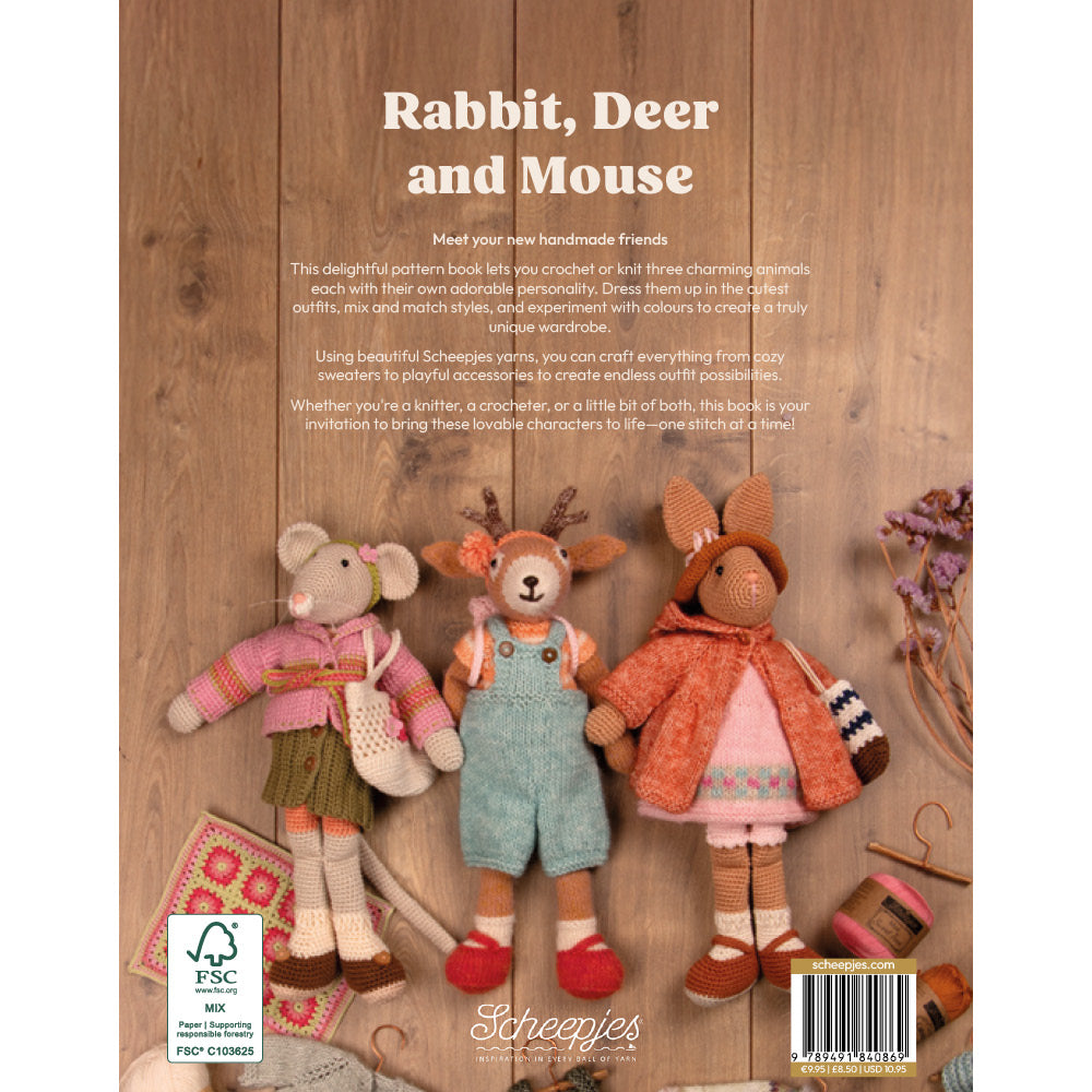 Lapin, cerf et souris, par Jacquelien Twijnstra