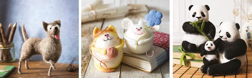 Needle Felting for Beginners: How to Sculpt with Wool, By Roz Dace & Judy Balchin