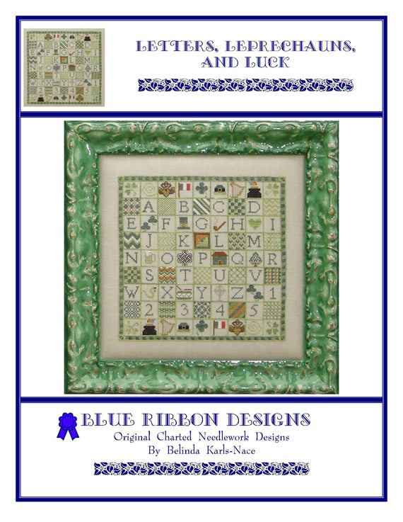 Blue Ribbon Designs - Letters, Leprechauns, and Luck BRD-065