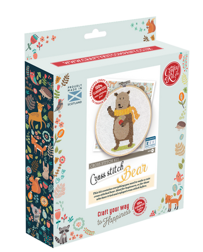 Bear Cross Stitch Kit