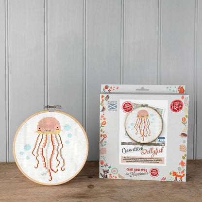 Jellyfish Cross Stitch Craft Kit