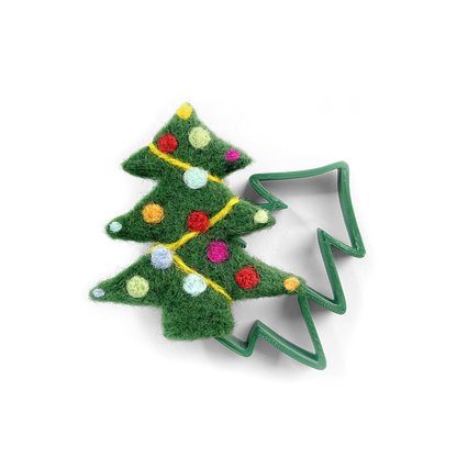 Kit de feutrage d’arbres de Noël