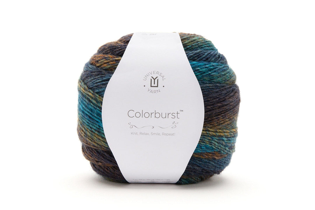 Universal Yarn Colorburst in 106 - Earth and Sky