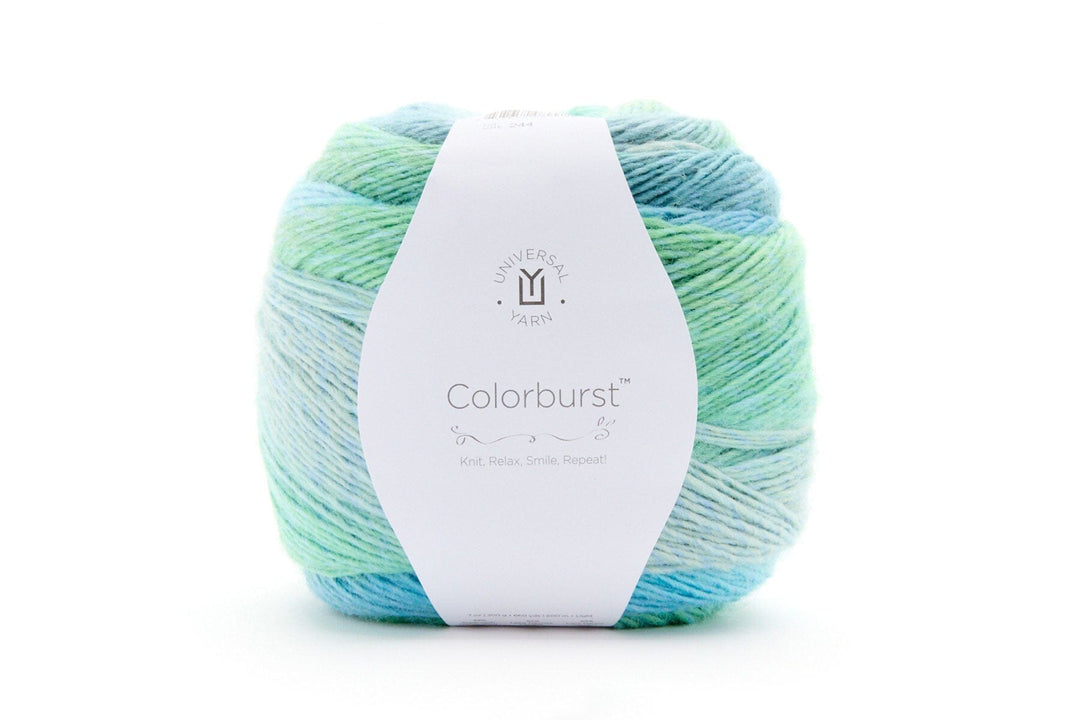 Universal Yarn Colorburst in 109 - Spring