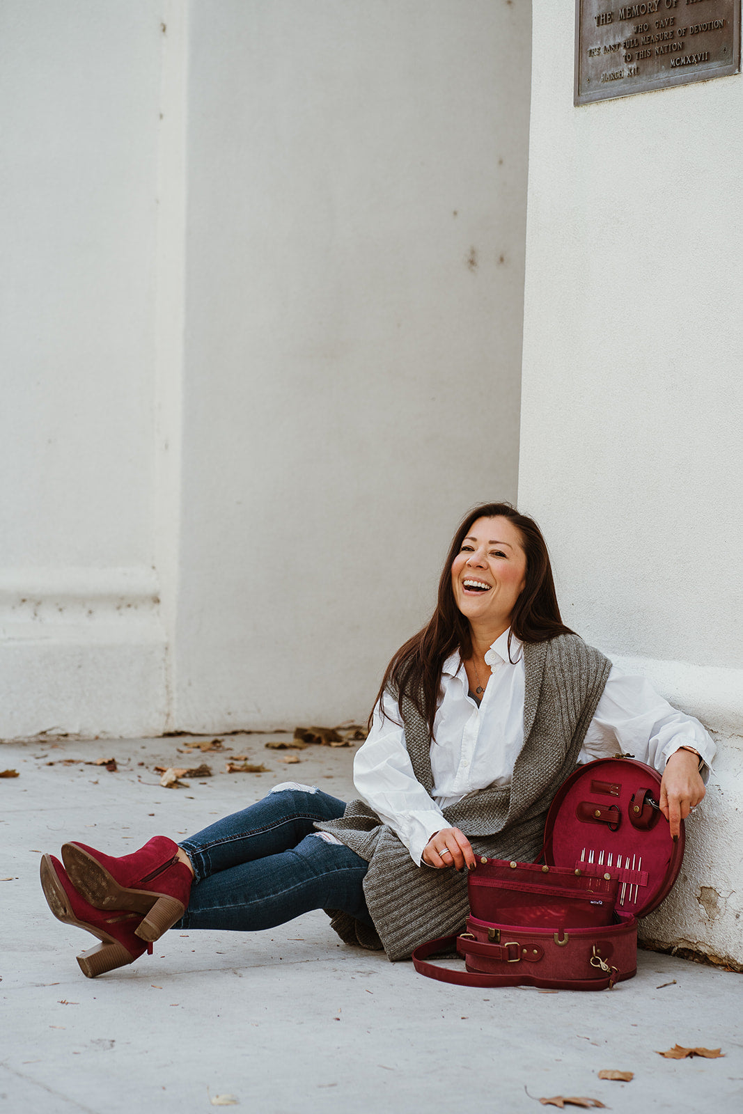 Boîte à chapeau du fabricant de Q - Bleu sarcelle