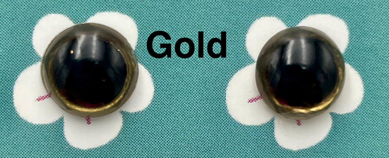 Safety Eyes w/ Coloured Iris - 8mm - 3 pairs