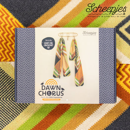 Scheepjes Dawn Chorus CKAL: Goldcrest Scarf Kit by Martin Up North