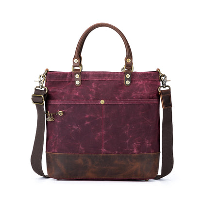 Sac fourre-tout en toile della Q Maker - Bleu sarcelle