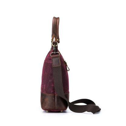 Sac fourre-tout en toile della Q Maker - Bleu sarcelle