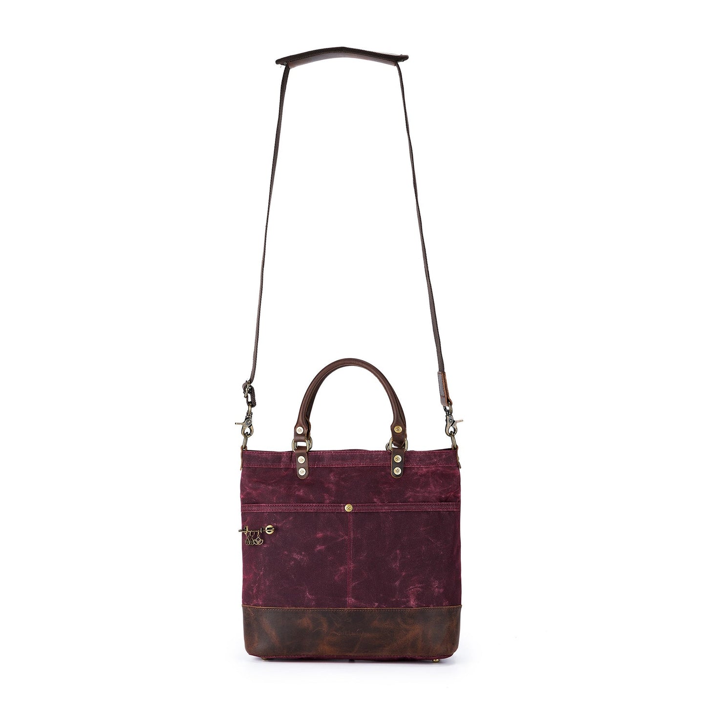 Sac fourre-tout en toile della Q Maker - Bleu sarcelle