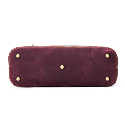 Sac fourre-tout en toile della Q Maker - Bleu sarcelle