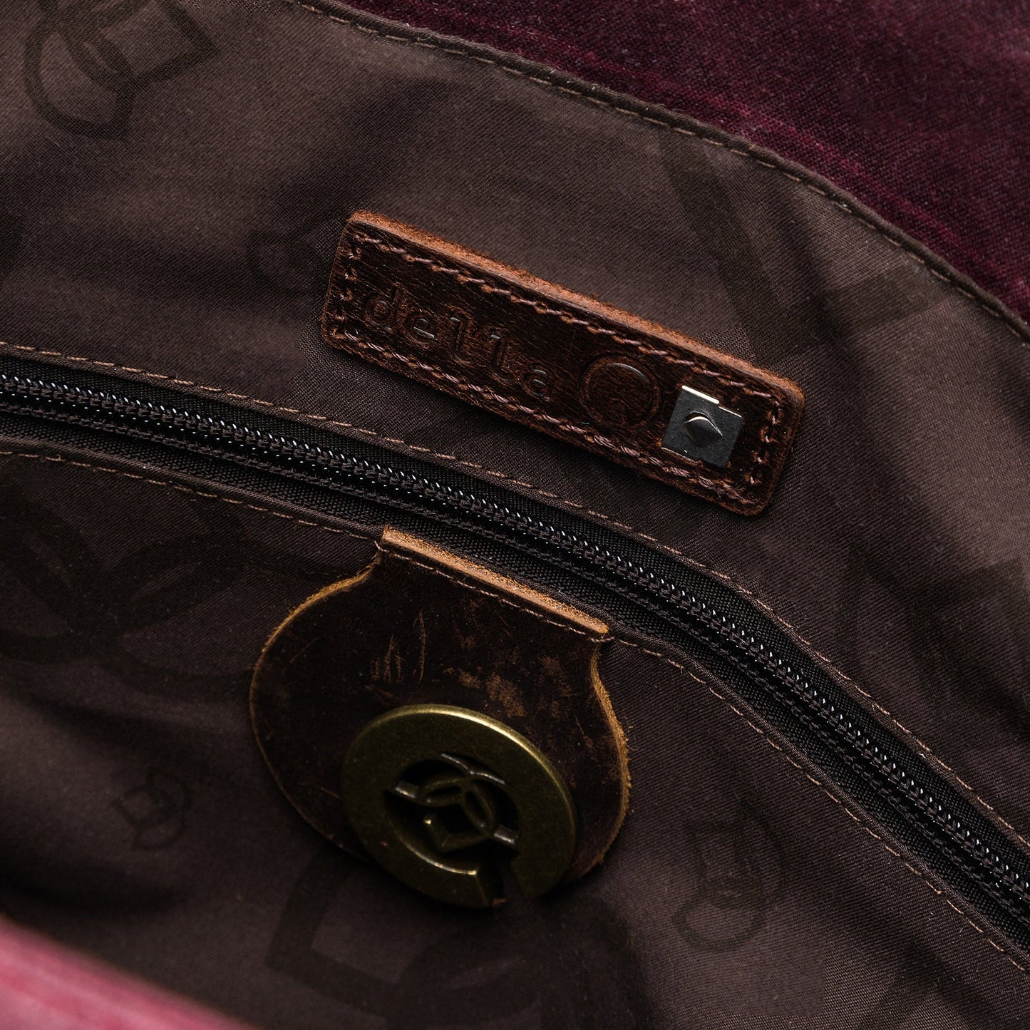 Sac fourre-tout en toile della Q Maker - Bleu sarcelle