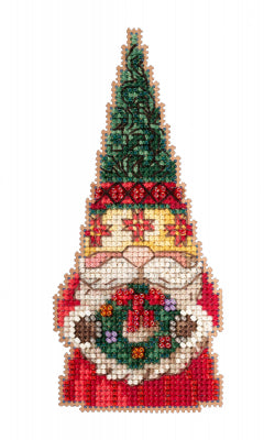 Mill Hill - Gnome With Wreath by Jim Shore (2022)