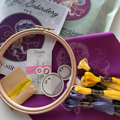 Jelly-Stitch Embroidery Kit
