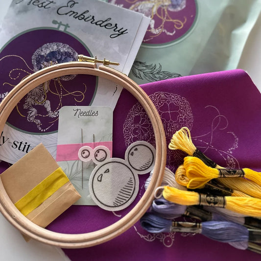 Jelly-Stitch Embroidery Kit