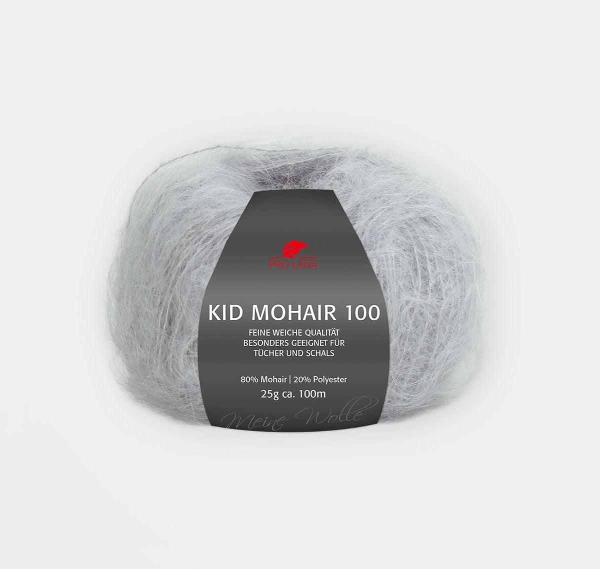 Pro Lana Kid Mohair 100 in Silver
