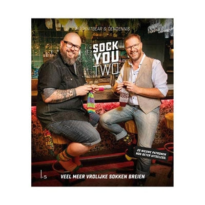 Chaussette vous deux par My. Ours tricoté et Dendennis