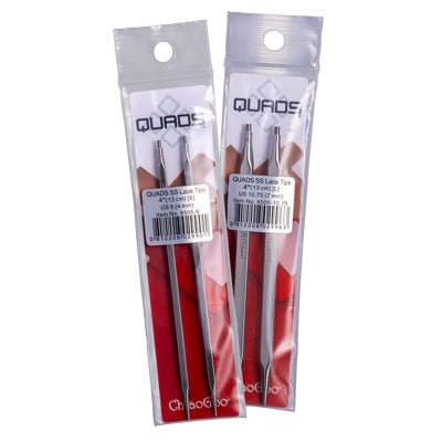 QUADS Stainless Steel Tips 4"