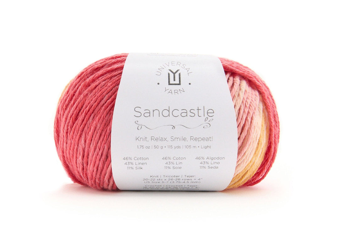 Universal Yarn Sandcastle in 101 - Sunshine
