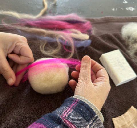 Soap Felting 