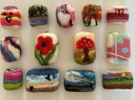 Soap Felting