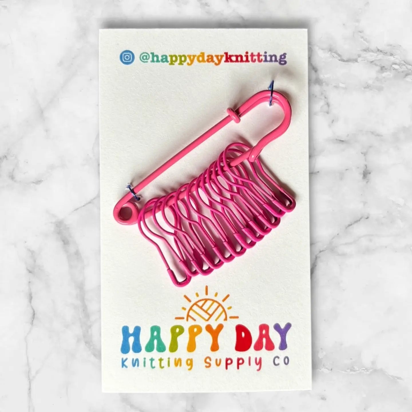 Happy Day Stitch Holder with 12 Bulb Pins