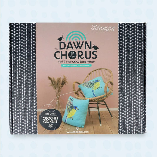 Scheepjes Dawn Chorus CKAL: Blue Tit Cushion Kit