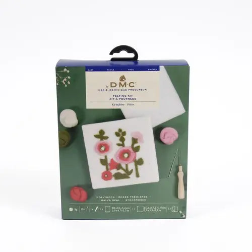DMC Hollyhock Felting Kit