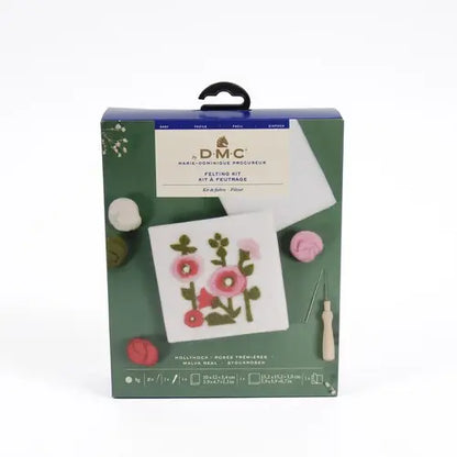 DMC Hollyhock Felting Kit