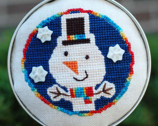 Motifs Myrtle Grace - Bonhomme de neige pour décorer les sapins