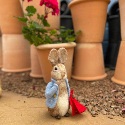 Peter Rabbit and His Pocket Handkerchief Needle Felting Kit