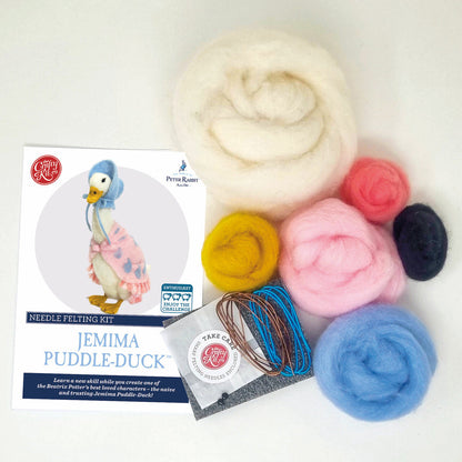 Jemima Puddle-Duck Needle Felting Kit