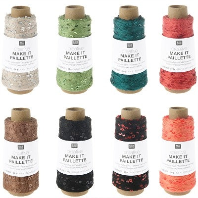 Rico Yarns: Creative Make It Paillette