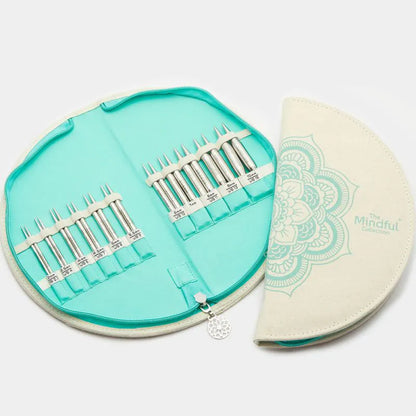 Ensemble d'aiguilles à dentelle interchangeables KnitPro Mindful Warmth de 4 pouces