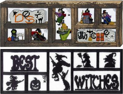 X's & Oh's Halloween: Best Witches P-150