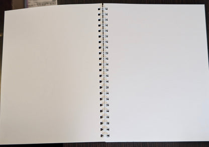 Blank Notebook - A Womans' Teardrop Cover