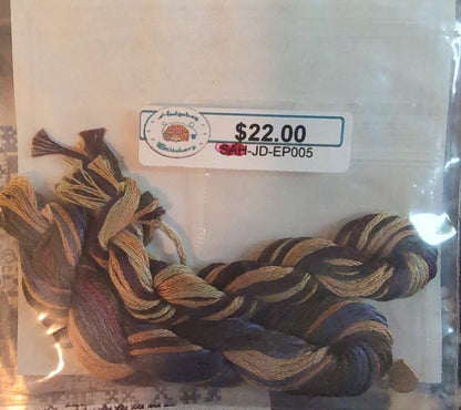 Packet of cross-stitch thread